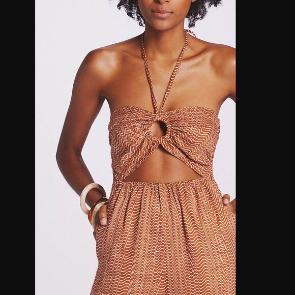 NWT Faithfull Malaika Linen Jumpsuit - Size 8 - Picture 2 of 5